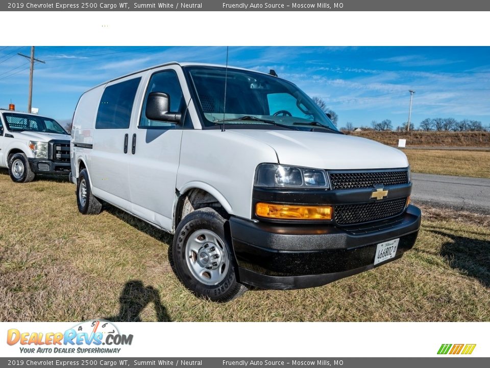 2019 Chevrolet Express 2500 Cargo WT Summit White / Neutral Photo #1