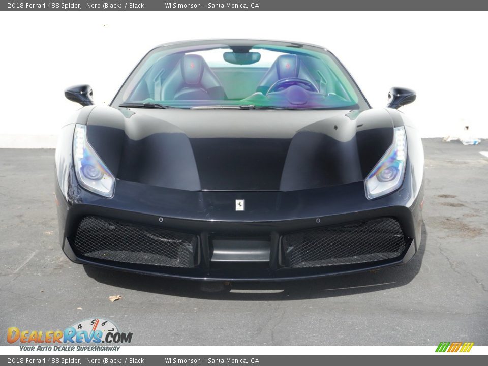 Nero (Black) 2018 Ferrari 488 Spider  Photo #3