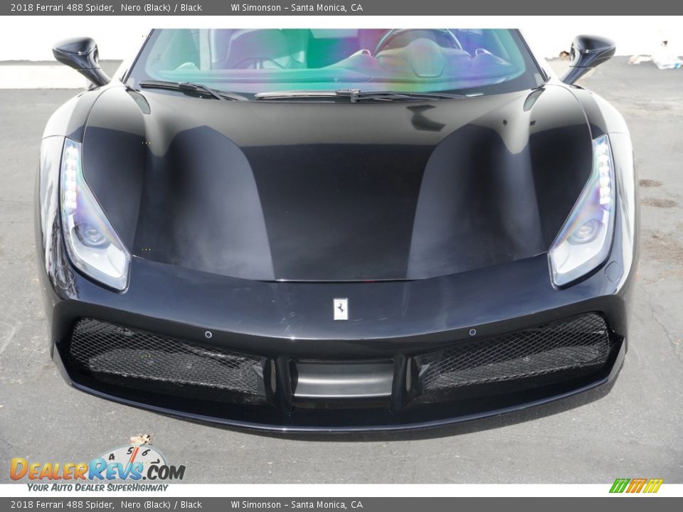 2018 Ferrari 488 Spider Nero (Black) / Black Photo #4