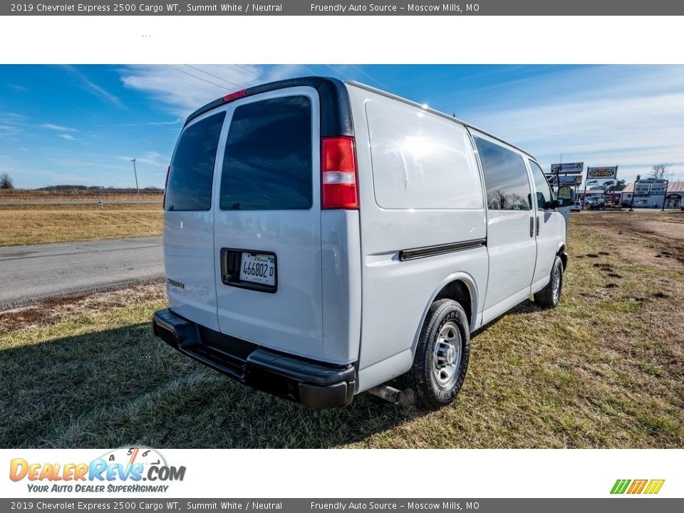 2019 Chevrolet Express 2500 Cargo WT Summit White / Neutral Photo #4