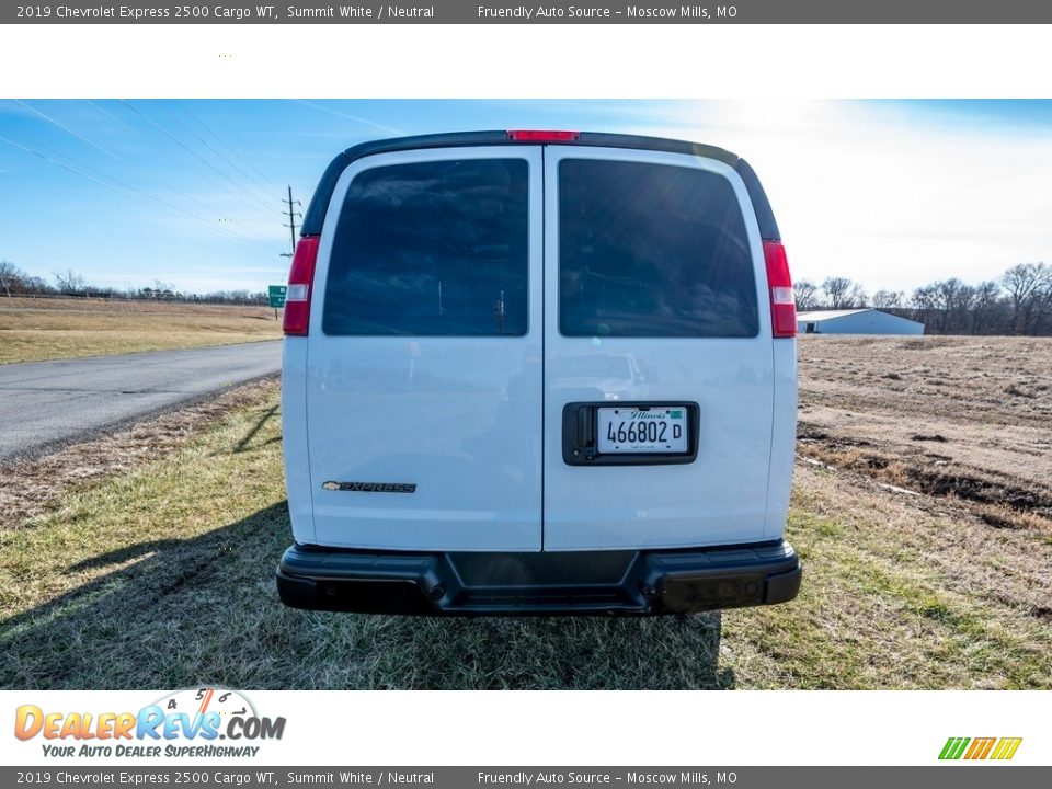 2019 Chevrolet Express 2500 Cargo WT Summit White / Neutral Photo #5