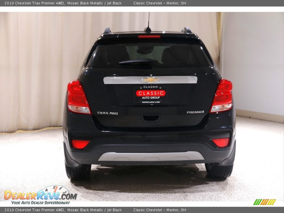 2019 Chevrolet Trax Premier AWD Mosaic Black Metallic / Jet Black Photo #17