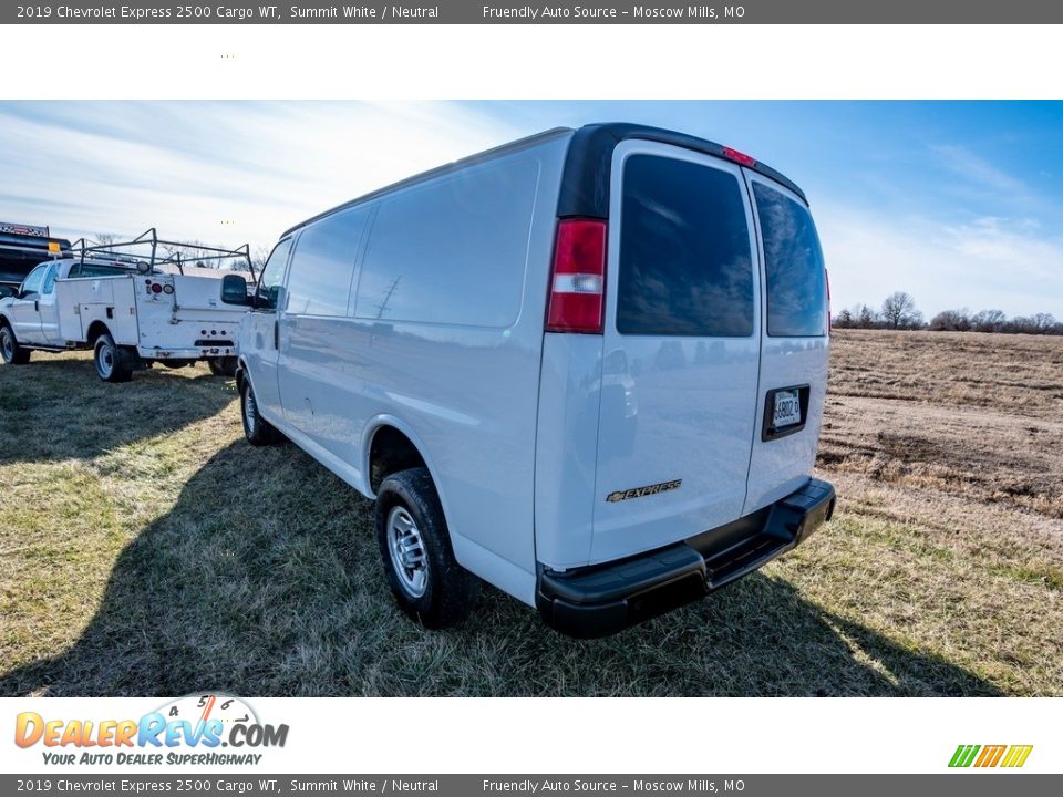 2019 Chevrolet Express 2500 Cargo WT Summit White / Neutral Photo #6