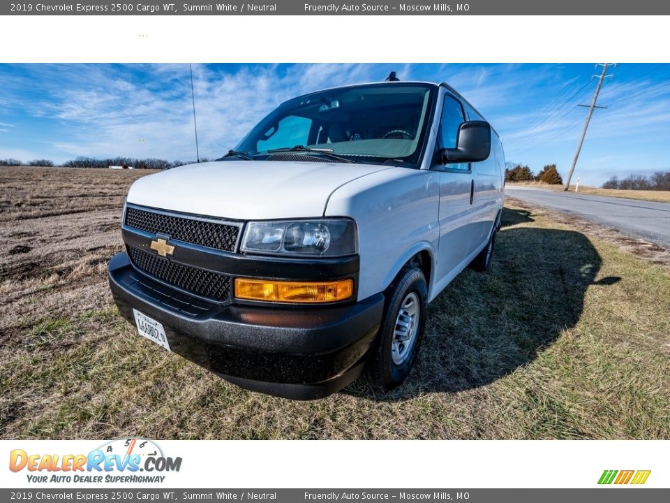 2019 Chevrolet Express 2500 Cargo WT Summit White / Neutral Photo #8