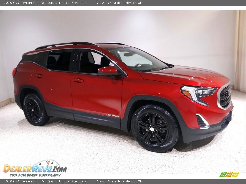 2020 GMC Terrain SLE Red Quartz Tintcoat / Jet Black Photo #1