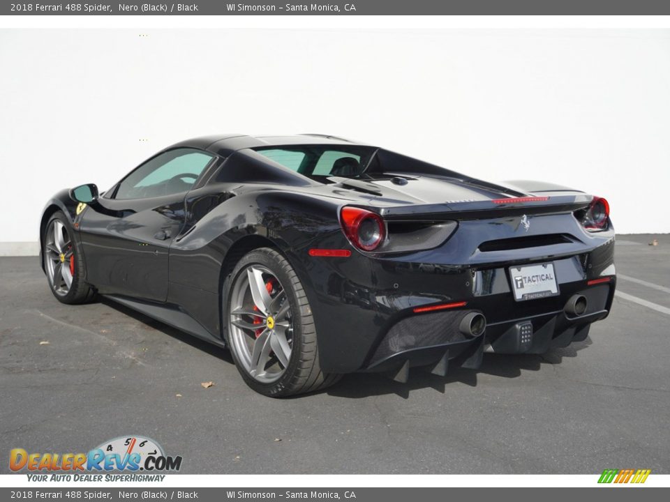 Nero (Black) 2018 Ferrari 488 Spider  Photo #11