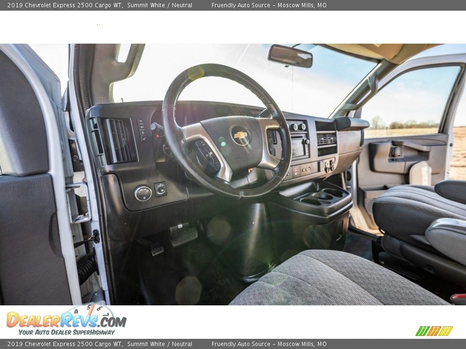 2019 Chevrolet Express 2500 Cargo WT Summit White / Neutral Photo #19