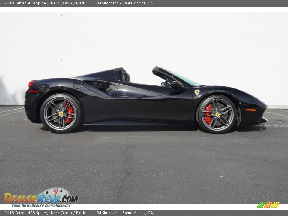 Nero (Black) 2018 Ferrari 488 Spider  Photo #19