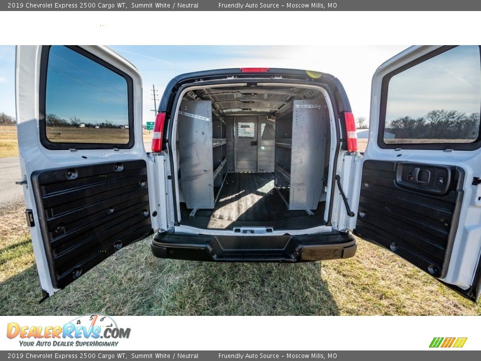 2019 Chevrolet Express 2500 Cargo WT Summit White / Neutral Photo #20