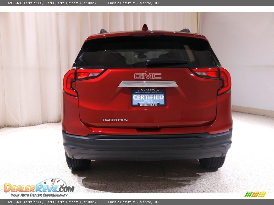 2020 GMC Terrain SLE Red Quartz Tintcoat / Jet Black Photo #19