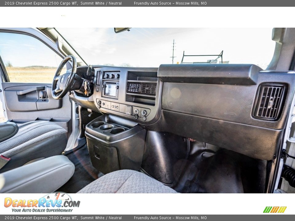 2019 Chevrolet Express 2500 Cargo WT Summit White / Neutral Photo #24