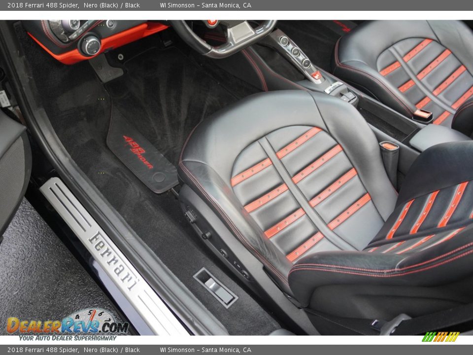 Front Seat of 2018 Ferrari 488 Spider  Photo #26