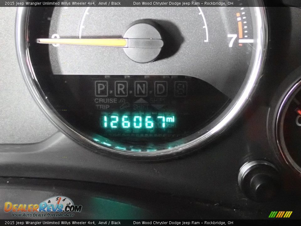 2015 Jeep Wrangler Unlimited Willys Wheeler 4x4 Anvil / Black Photo #29