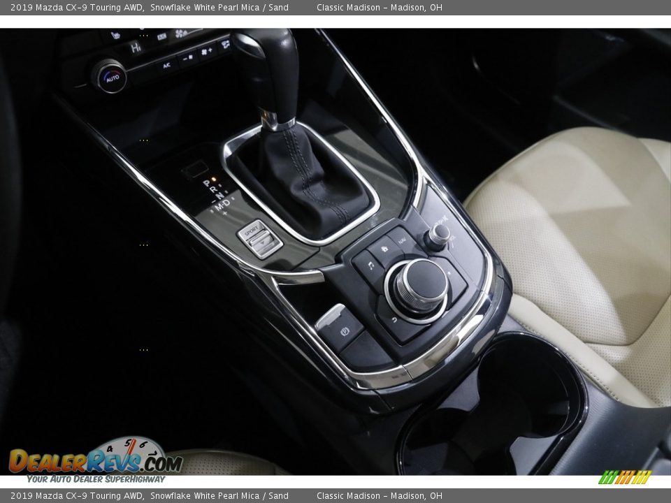 2019 Mazda CX-9 Touring AWD Snowflake White Pearl Mica / Sand Photo #15