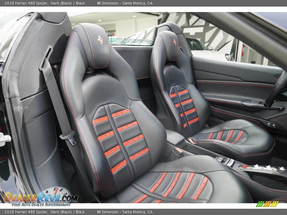 Front Seat of 2018 Ferrari 488 Spider  Photo #31