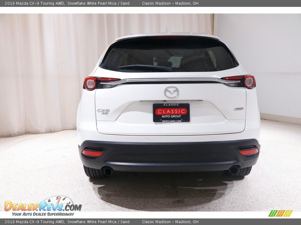 2019 Mazda CX-9 Touring AWD Snowflake White Pearl Mica / Sand Photo #20