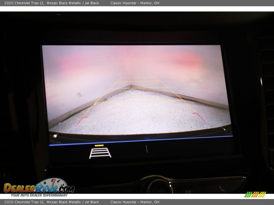 2020 Chevrolet Trax LS Mosaic Black Metallic / Jet Black Photo #12