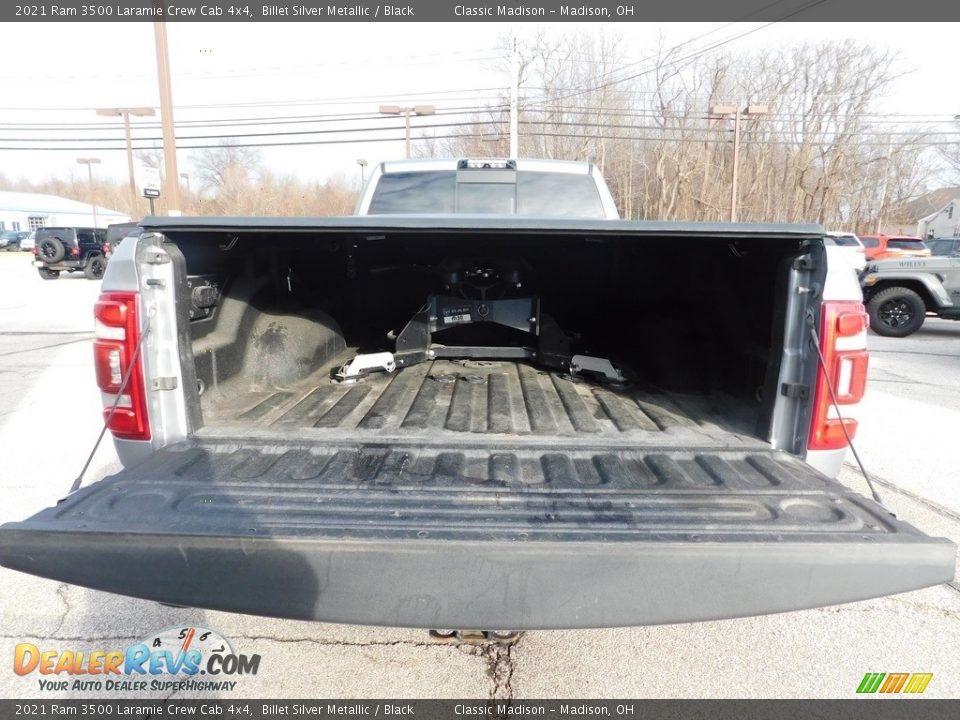 2021 Ram 3500 Laramie Crew Cab 4x4 Billet Silver Metallic / Black Photo #4