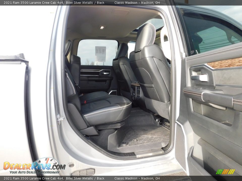 2021 Ram 3500 Laramie Crew Cab 4x4 Billet Silver Metallic / Black Photo #6