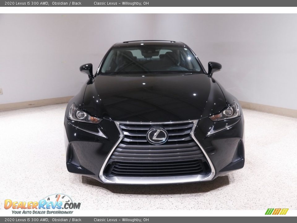 2020 Lexus IS 300 AWD Obsidian / Black Photo #2