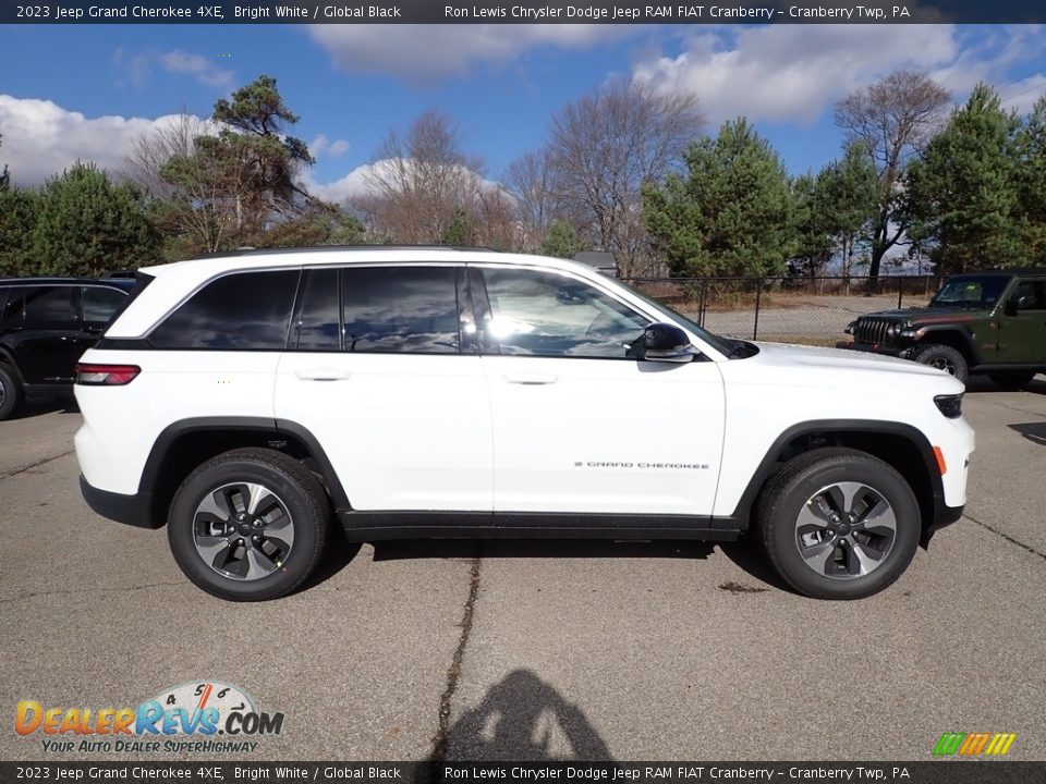 Bright White 2023 Jeep Grand Cherokee 4XE Photo #6