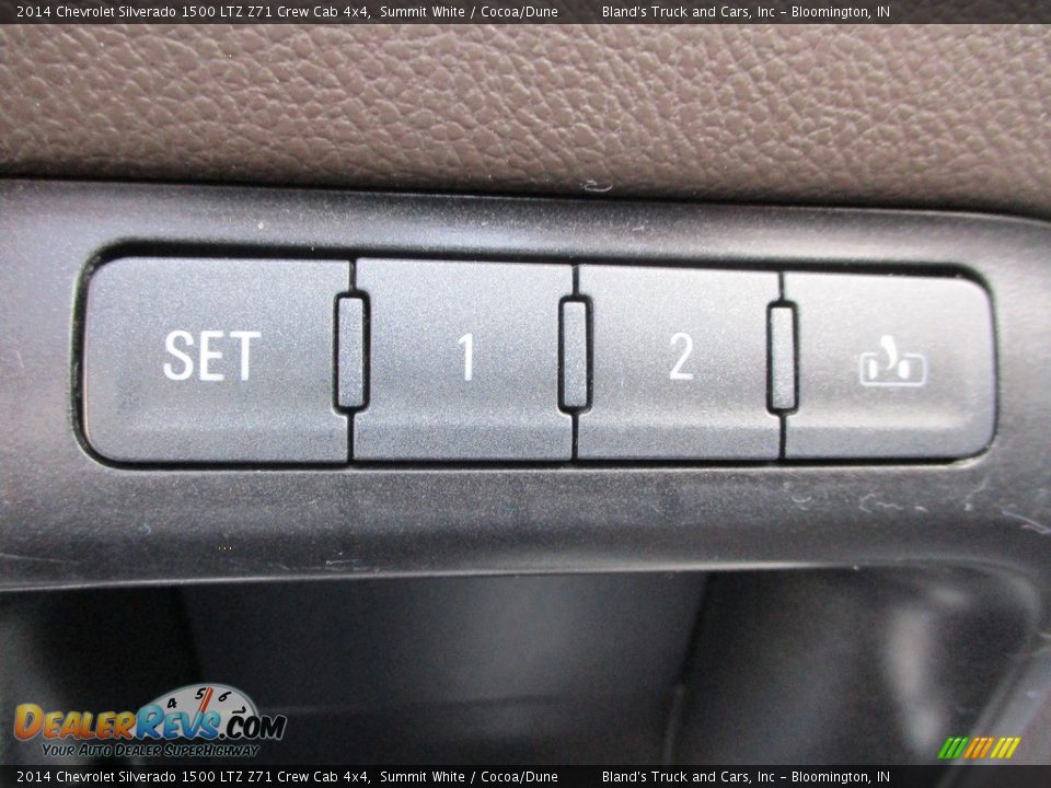 2014 Chevrolet Silverado 1500 LTZ Z71 Crew Cab 4x4 Summit White / Cocoa/Dune Photo #10