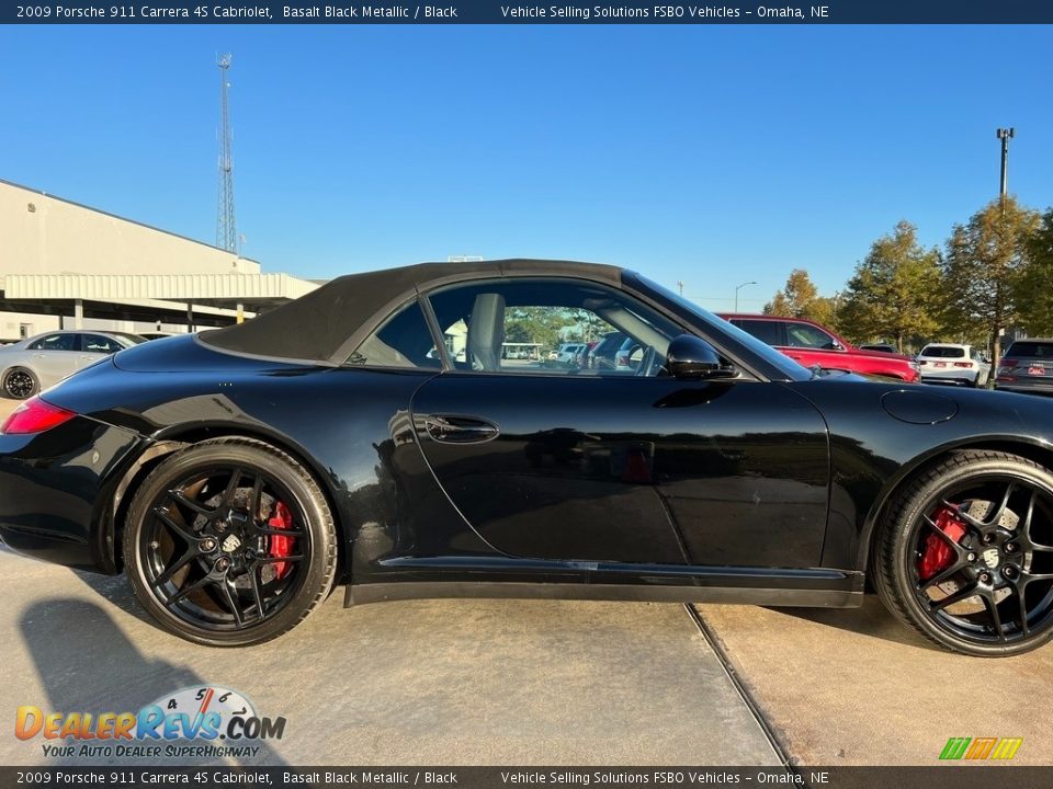 2009 Porsche 911 Carrera 4S Cabriolet Basalt Black Metallic / Black Photo #2