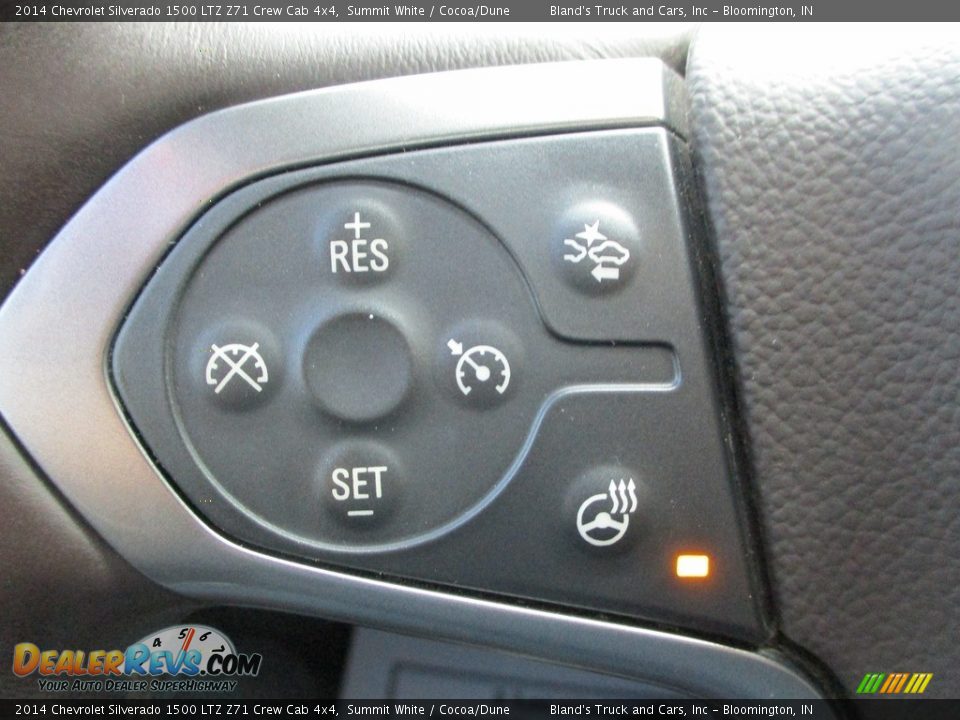2014 Chevrolet Silverado 1500 LTZ Z71 Crew Cab 4x4 Steering Wheel Photo #20
