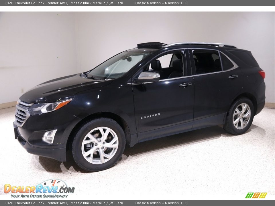 2020 Chevrolet Equinox Premier AWD Mosaic Black Metallic / Jet Black Photo #3