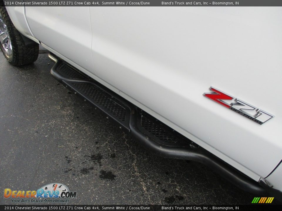 2014 Chevrolet Silverado 1500 LTZ Z71 Crew Cab 4x4 Summit White / Cocoa/Dune Photo #31