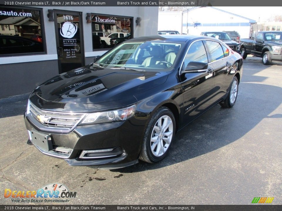 2018 Chevrolet Impala LT Black / Jet Black/Dark Titanium Photo #2