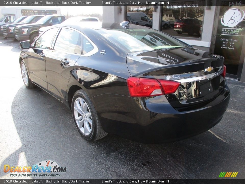 2018 Chevrolet Impala LT Black / Jet Black/Dark Titanium Photo #3