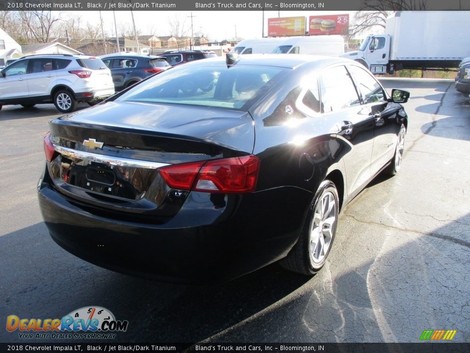 2018 Chevrolet Impala LT Black / Jet Black/Dark Titanium Photo #4