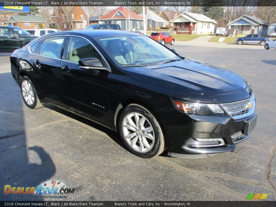 2018 Chevrolet Impala LT Black / Jet Black/Dark Titanium Photo #5