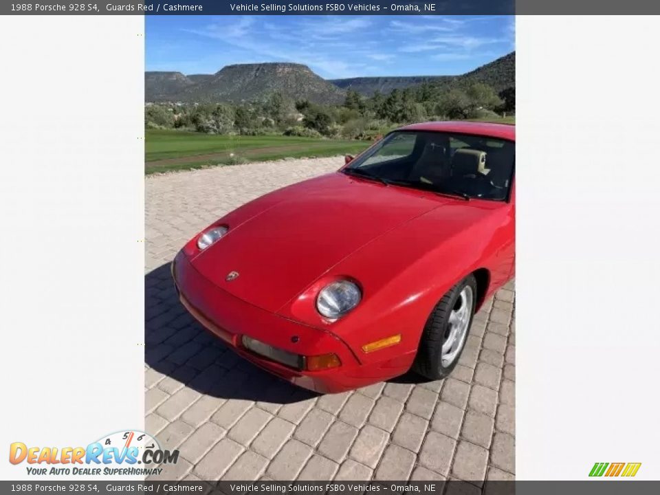 1988 Porsche 928 S4 Guards Red / Cashmere Photo #20