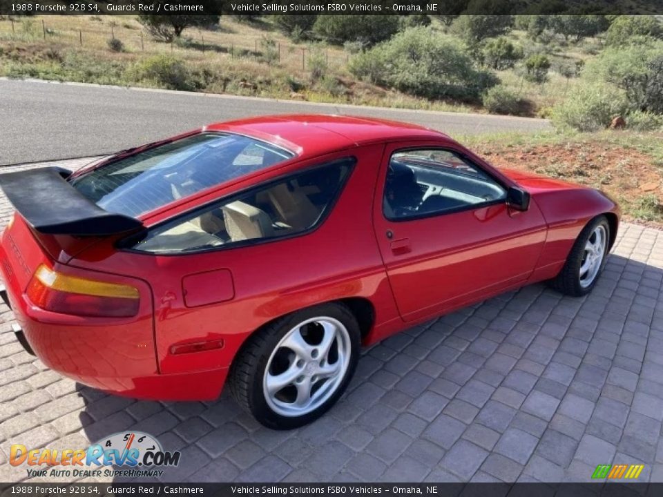 1988 Porsche 928 S4 Guards Red / Cashmere Photo #28