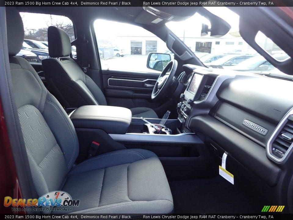 Front Seat of 2023 Ram 1500 Big Horn Crew Cab 4x4 Photo #10
