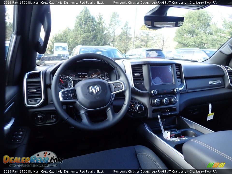 Dashboard of 2023 Ram 1500 Big Horn Crew Cab 4x4 Photo #13