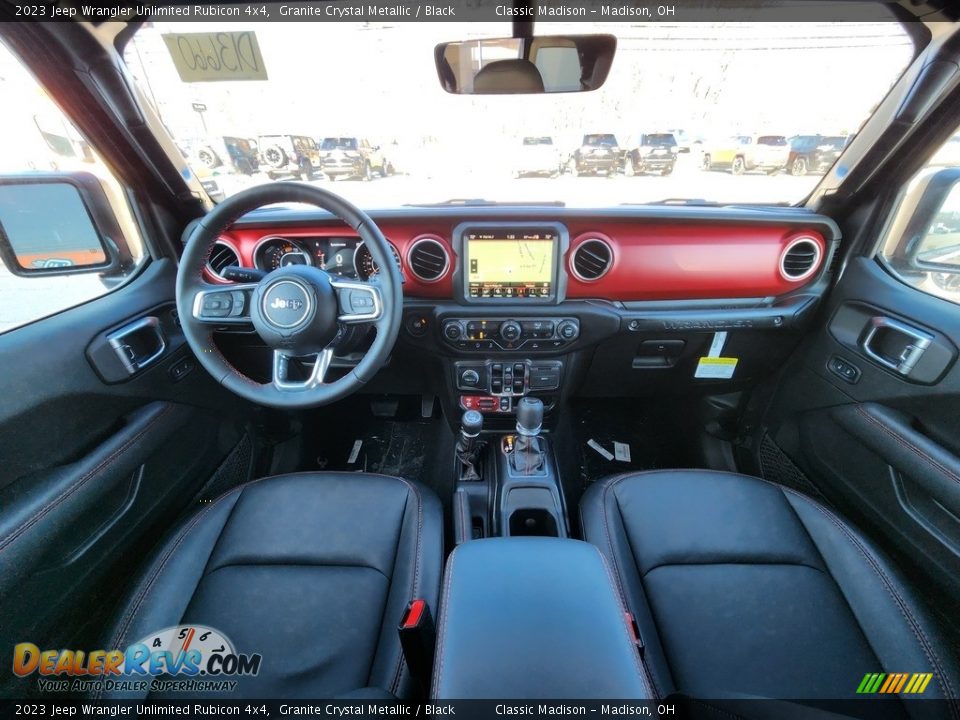 Front Seat of 2023 Jeep Wrangler Unlimited Rubicon 4x4 Photo #4