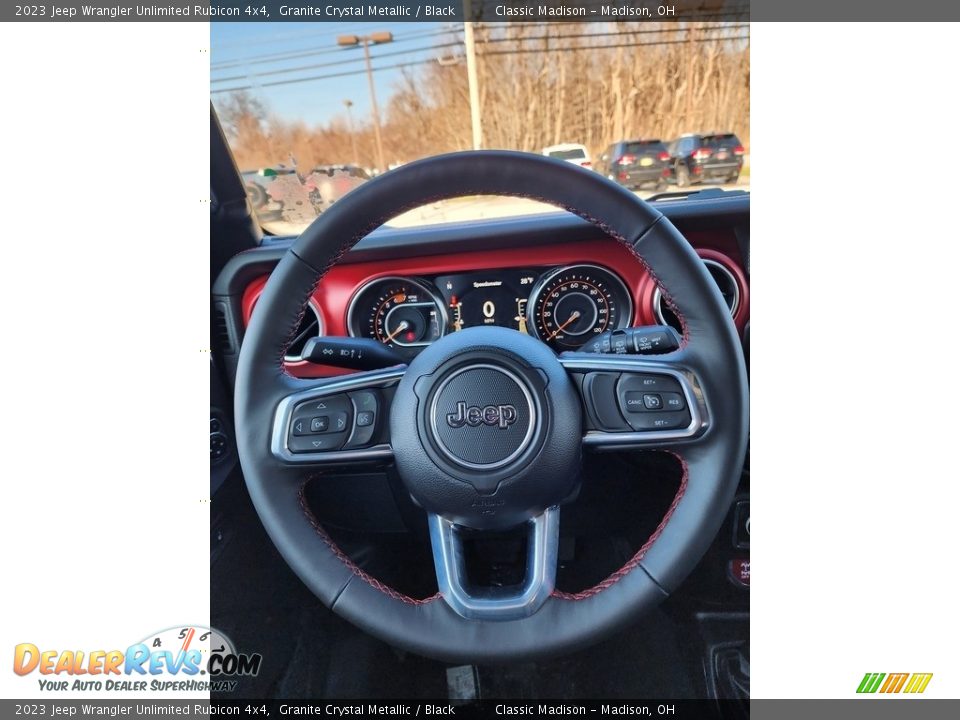 2023 Jeep Wrangler Unlimited Rubicon 4x4 Steering Wheel Photo #5