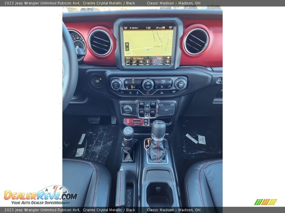 2023 Jeep Wrangler Unlimited Rubicon 4x4 Granite Crystal Metallic / Black Photo #6