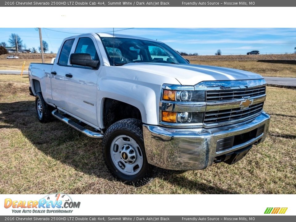 2016 Chevrolet Silverado 2500HD LTZ Double Cab 4x4 Summit White / Dark Ash/Jet Black Photo #1