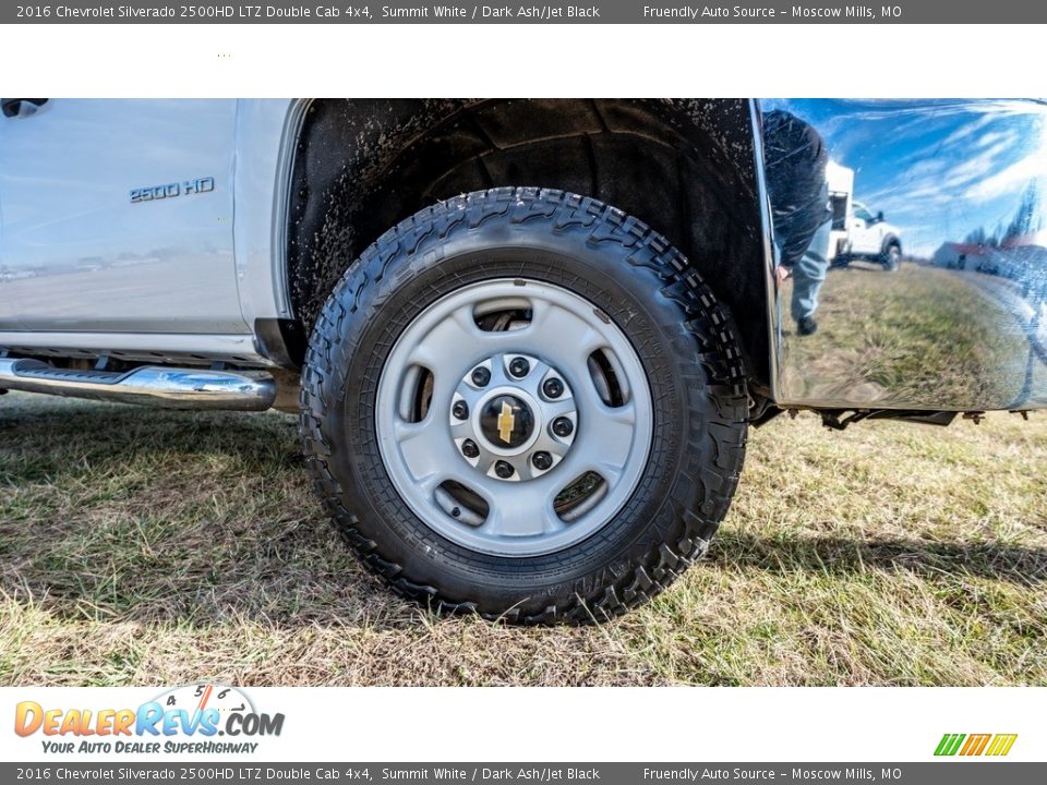 2016 Chevrolet Silverado 2500HD LTZ Double Cab 4x4 Summit White / Dark Ash/Jet Black Photo #2