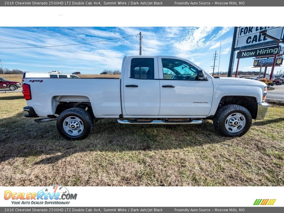 2016 Chevrolet Silverado 2500HD LTZ Double Cab 4x4 Summit White / Dark Ash/Jet Black Photo #3