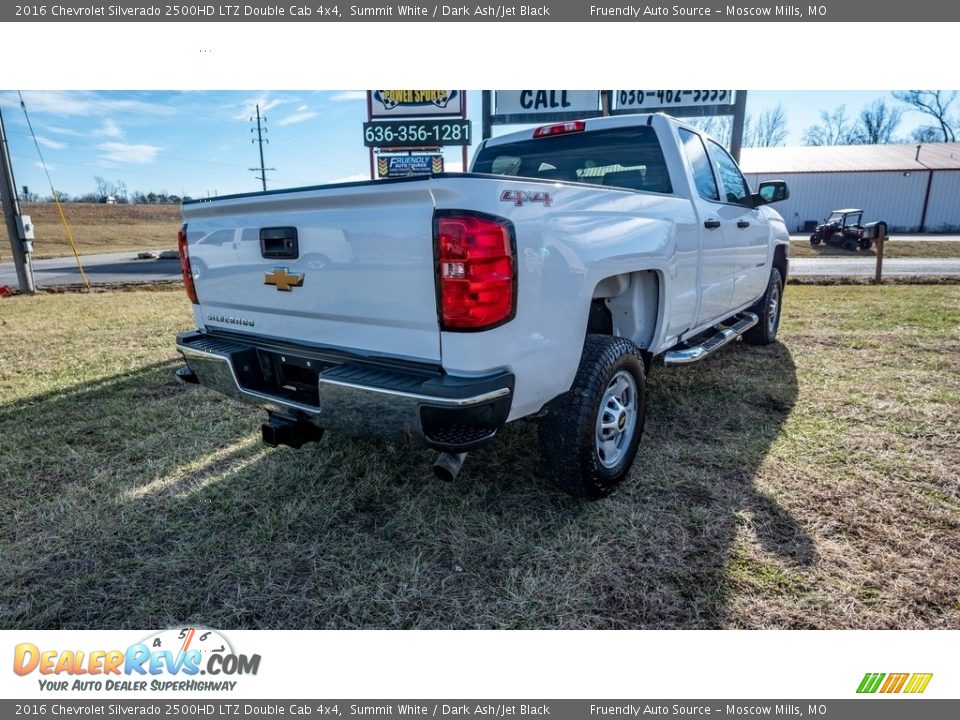 2016 Chevrolet Silverado 2500HD LTZ Double Cab 4x4 Summit White / Dark Ash/Jet Black Photo #4