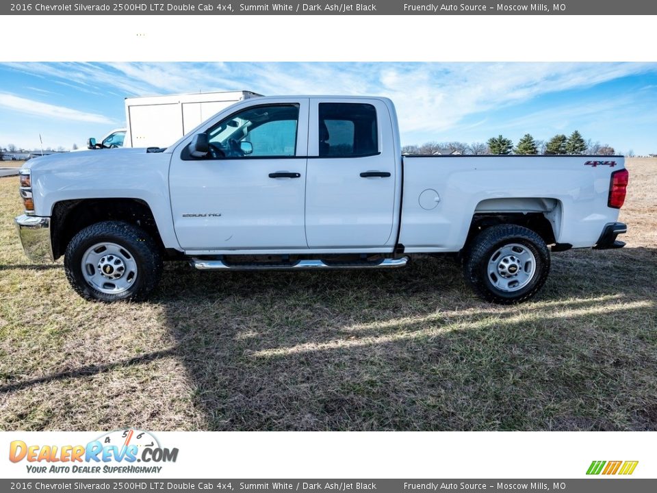2016 Chevrolet Silverado 2500HD LTZ Double Cab 4x4 Summit White / Dark Ash/Jet Black Photo #7