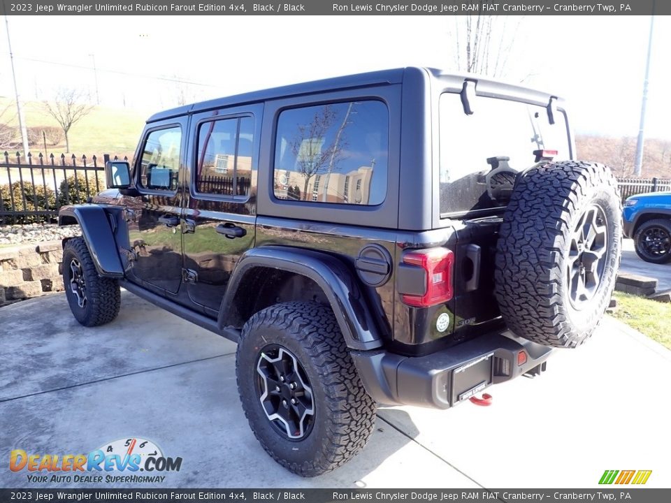 2023 Jeep Wrangler Unlimited Rubicon Farout Edition 4x4 Black / Black Photo #3