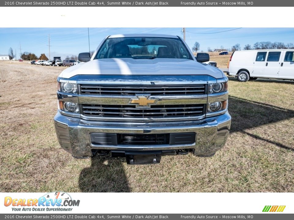 2016 Chevrolet Silverado 2500HD LTZ Double Cab 4x4 Summit White / Dark Ash/Jet Black Photo #9