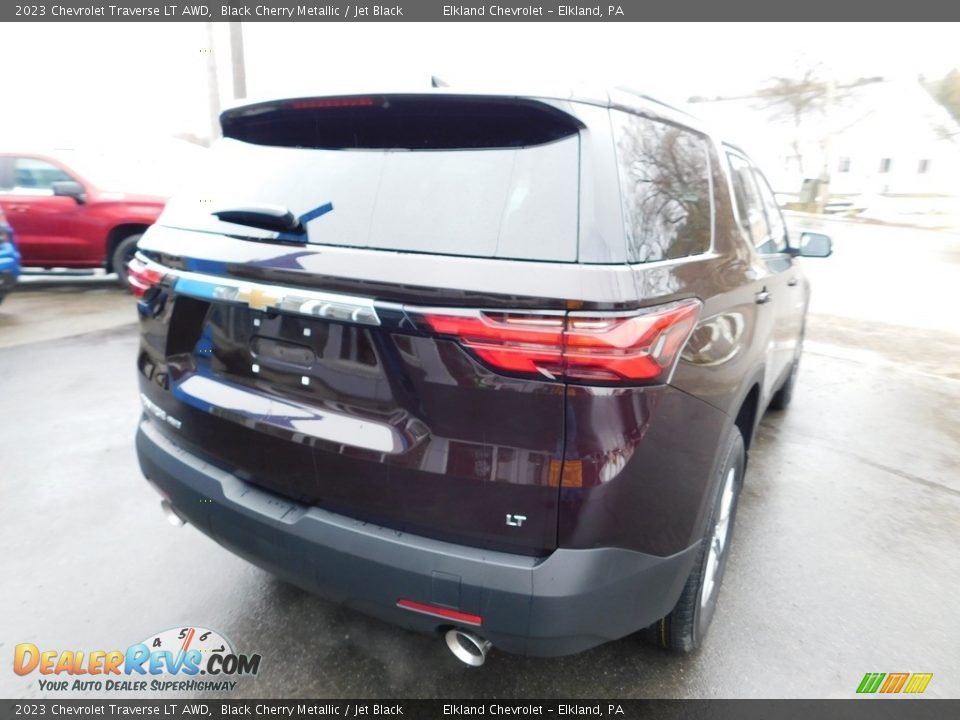 2023 Chevrolet Traverse LT AWD Black Cherry Metallic / Jet Black Photo #16