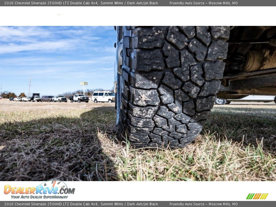 2016 Chevrolet Silverado 2500HD LTZ Double Cab 4x4 Summit White / Dark Ash/Jet Black Photo #11